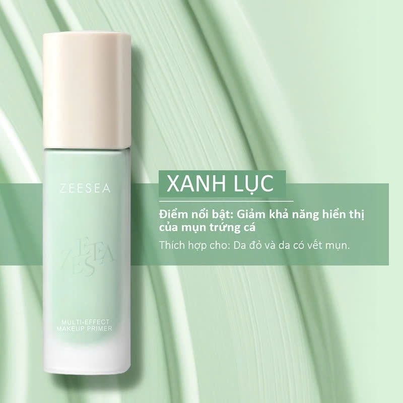 Kem Lót Trang Điểm Kiềm Dầu, Nâng Tông Tự Nhiên, Che Khuyết Điểm, Làm Mịn Da Zeesea Multi-Effect Makeup Primer