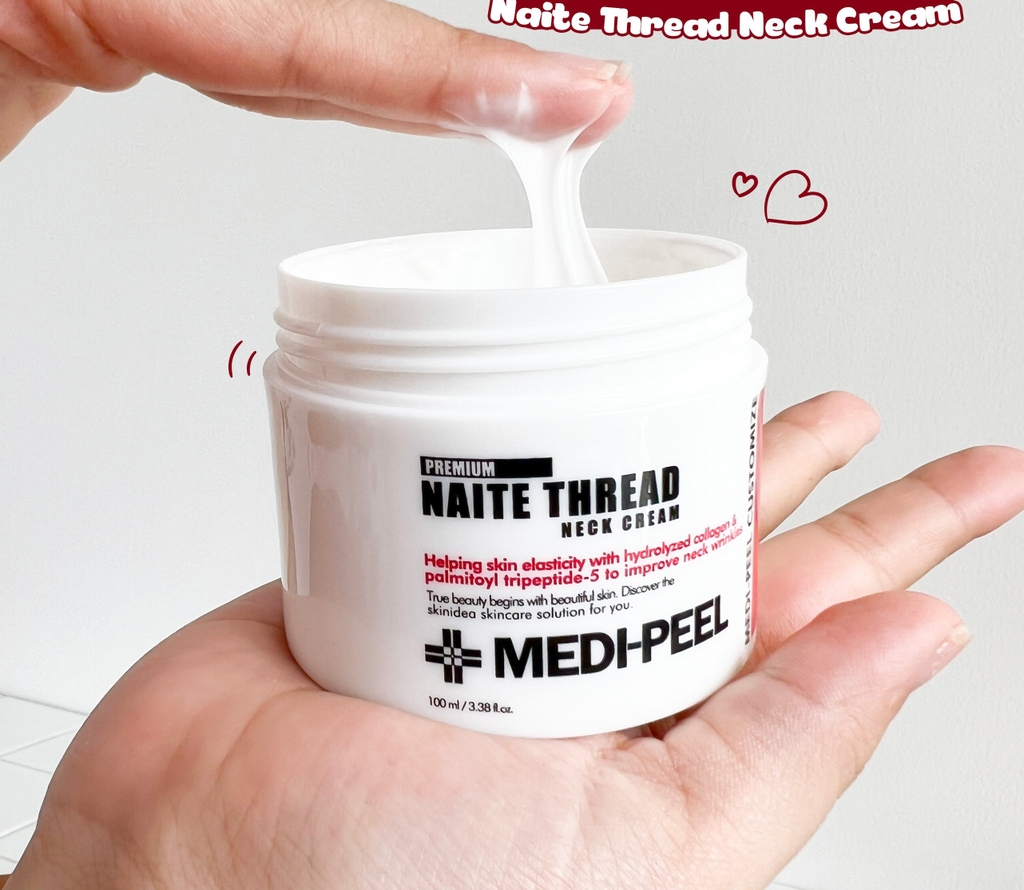 Kem Dưỡng Cổ Chống Lão Hóa,Giảm Nếp Nhăn Medi-Peel Naite Thread Neck Cream