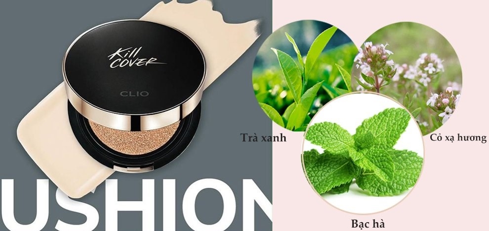 Phấn Nước Clio Kill Cover Fixer Cushion SPF50+ PA+++
