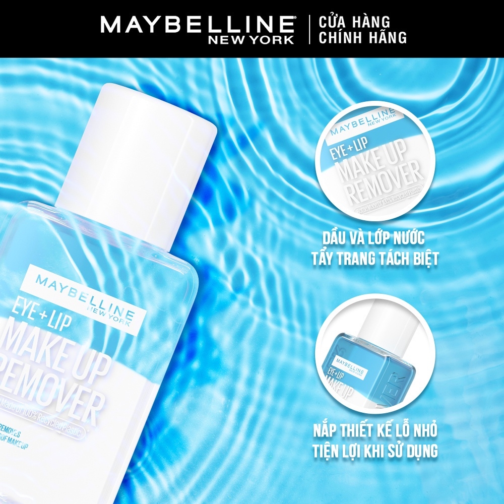 Nước Tẩy Trang Dành Cho Mắt Môi Maybelline Eye & Lip Makeup Remover