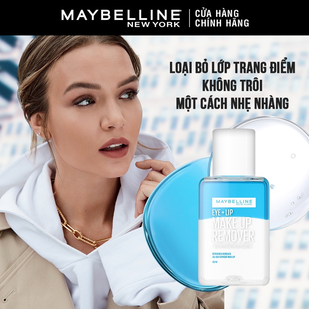 Nước Tẩy Trang Dành Cho Mắt Môi Maybelline Eye & Lip Makeup Remover