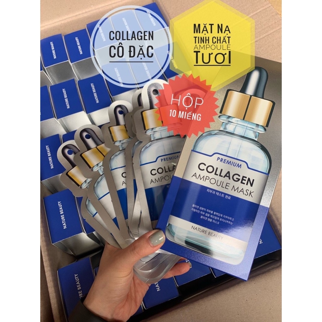 Mặt Nạ Nature Beauty Collagen Ampoule Mask