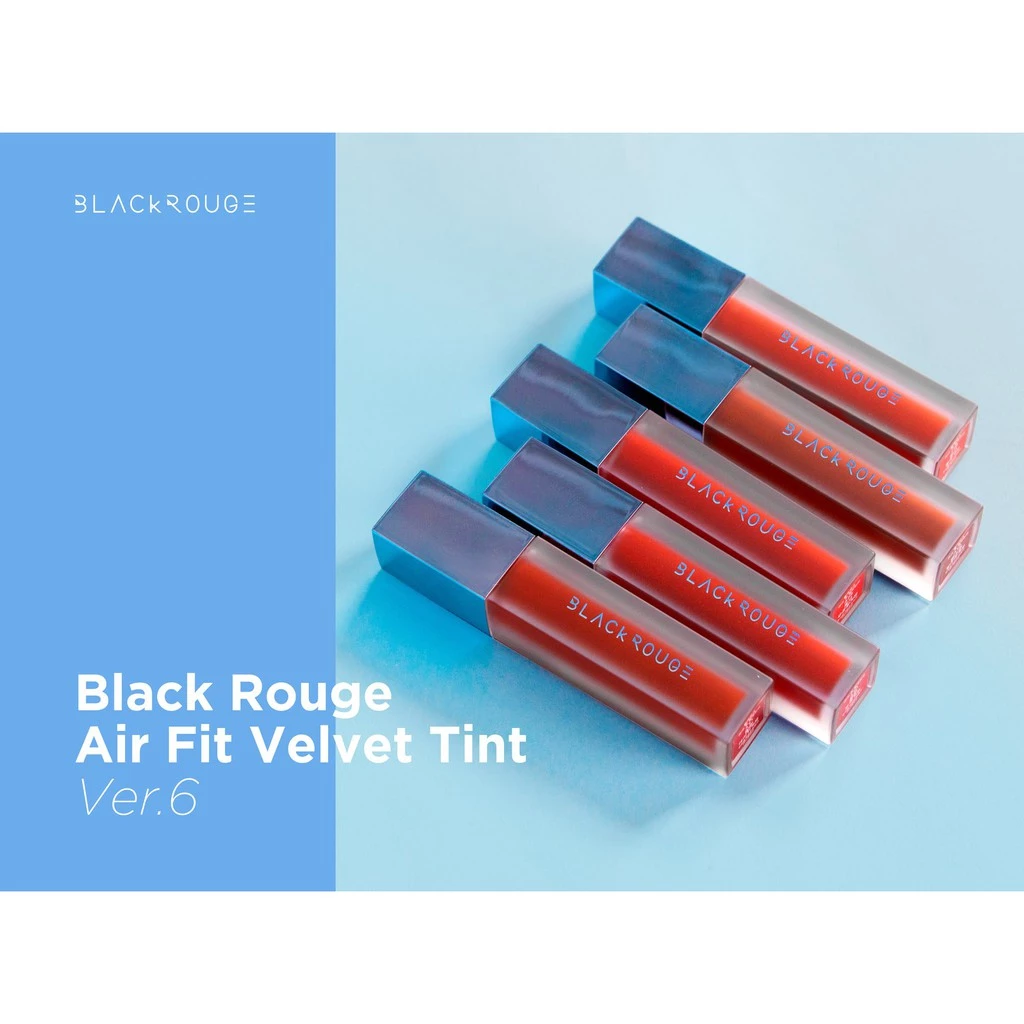 Son Kem Lì Black Rouge Air Fit Velvet Tint Ver 6 Blueming Garden 4.5g