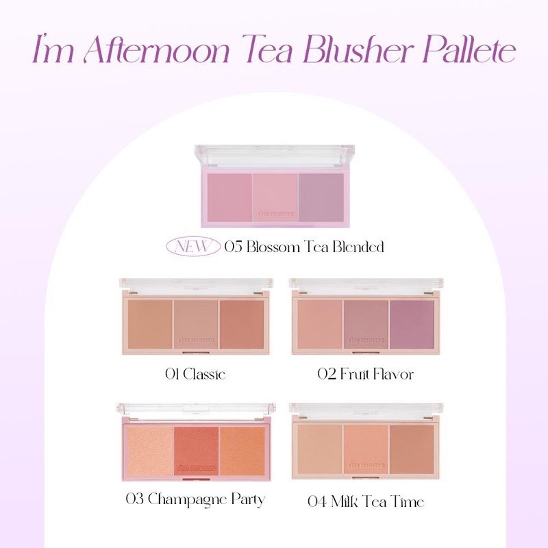 Bảng Má Hồng I’m Meme I’m Afternoon Tea Blusher Palette