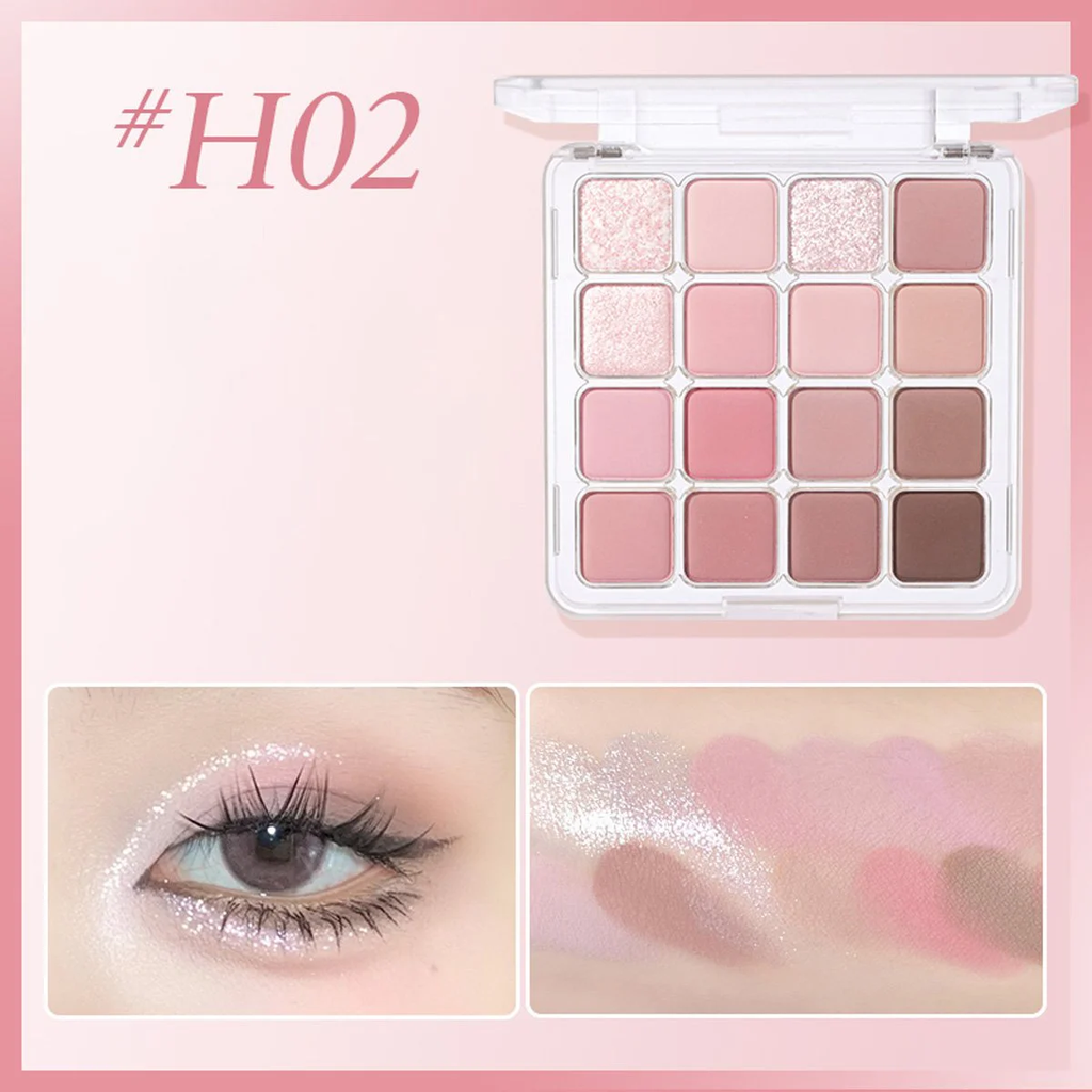 Bảng Phấn Mắt Hold Live Sunset Magic Eyeshadow Palette  HL716 19.2g