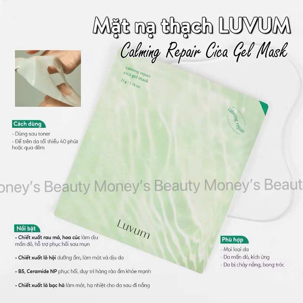 Mặt Nạ Thạch Luvum Collagen Phyto Gel Mask Dưỡng Trắng Da, Phục Hồi & Làm Mờ Nếp Nhăn