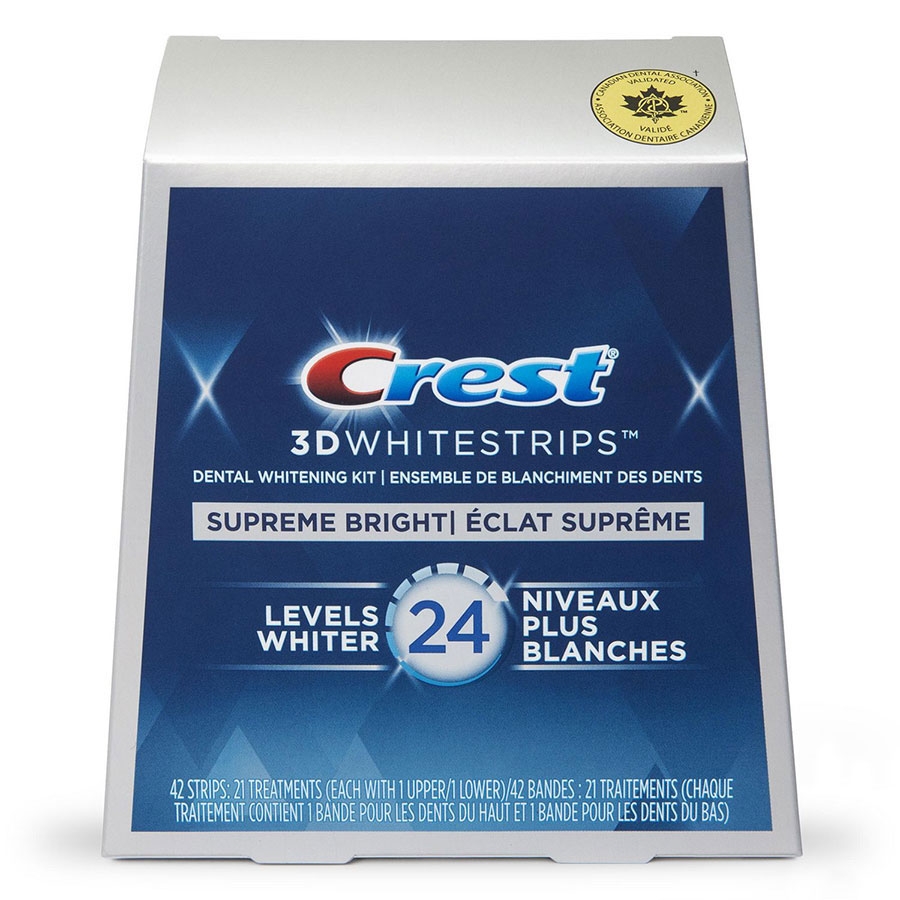 Miếng Dán Trắng Răng Crest 3D Whitestrips