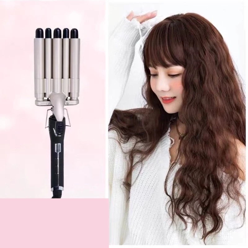 Máy Làm Tóc Xoăn Sóng Biển 5 Trục Junma F-15 Professional Curly Hair