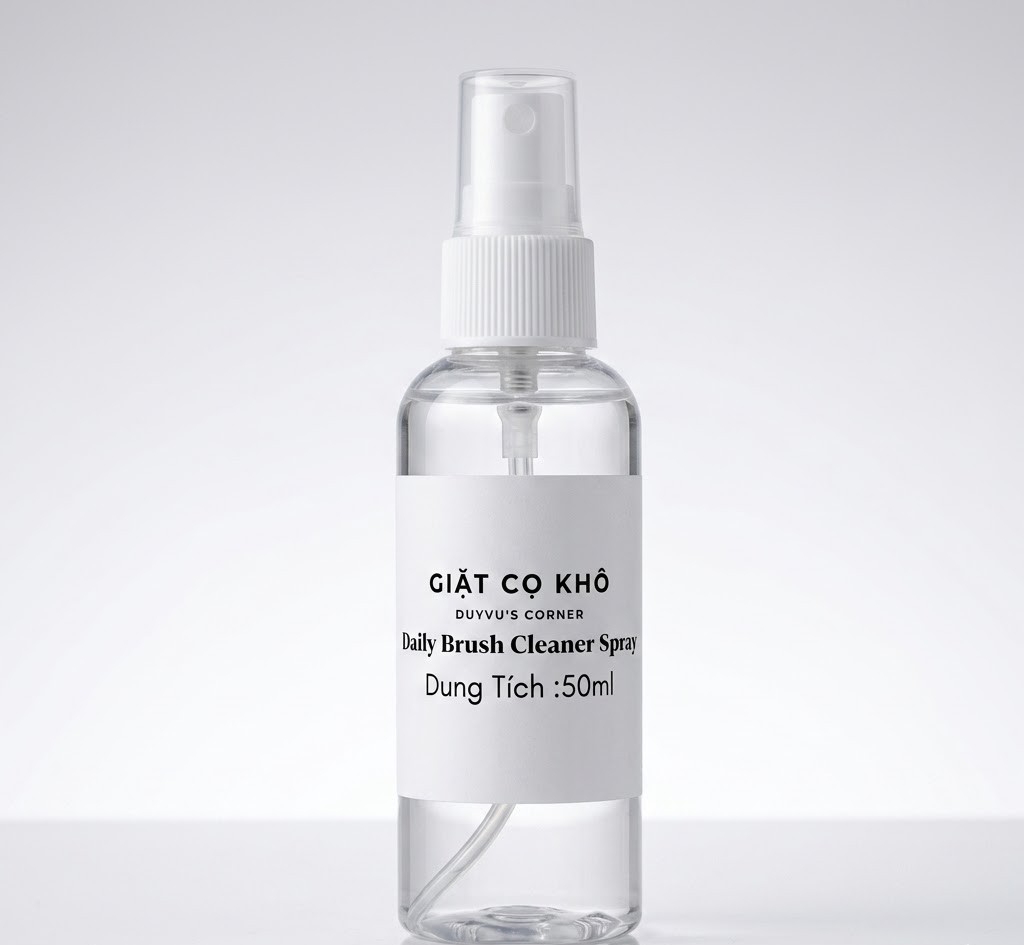 Dung Dịch Giặt Cọ Khô Tiện Dụng Daily Brush Cleaner Spray