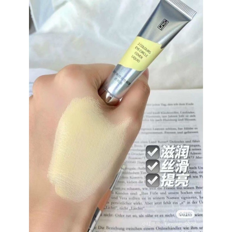 Set 2 Tuýp Che Khuyết Điểm ZFC 2 Colours Eye Circle Cover Liquid
