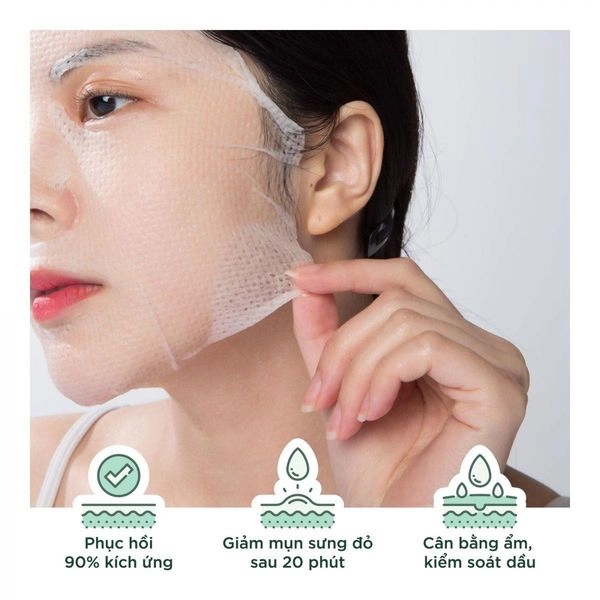 Mặt Nạ Caryophy Phục Hồi Cấp Ẩm Caryophy Skin Repair Mask Sheet 25g
