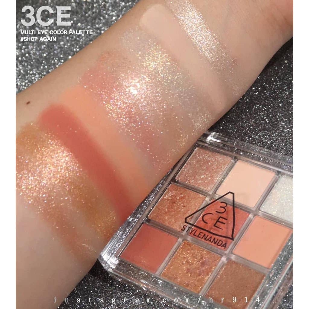 Bảng Phấn Mắt 3CE Multi Eye Palette Smoother 9 ô