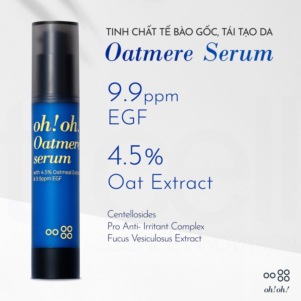 Tinh Chất Phục Hồi Tái Tạo Da Oh! Oh! Oatmere Serum