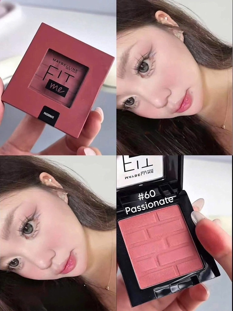 Phấn Má Hồng Mịn Lì chuẩn màu Maybelline Fit Me Blush 4.5g