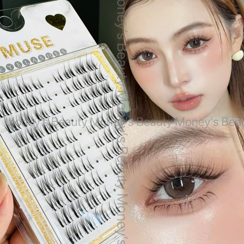 Lông Mi Giả Tách Sợi Mi Chùm Muse