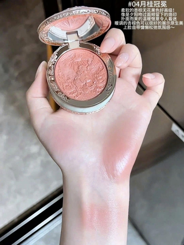 Phấn Má Hồng Hoa Biết Flower Knows Knight Unicorn Satin Blush
