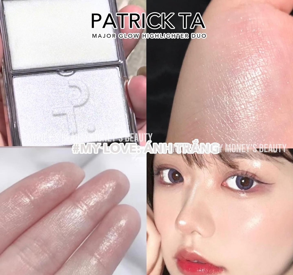 Bắt Sáng Highlight  Patrick Ta Crème & Powder Highlighter Duo