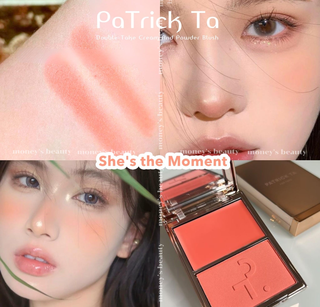 Má Hồng PaTrick Ta Double-Take Cream And Powder Blush Duo