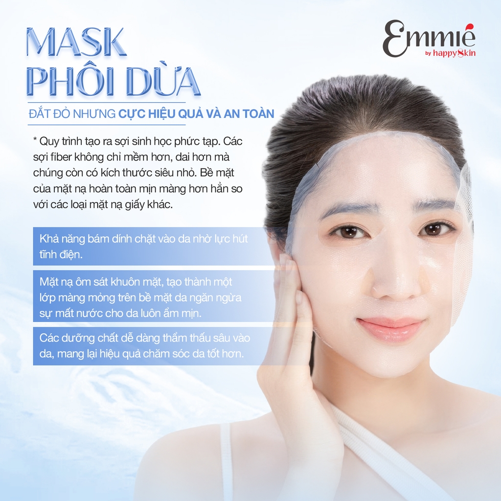 Mặt Nạ Sinh Học Emmié Phục Hồi, Dịu Da 25g B5 Complex Mask