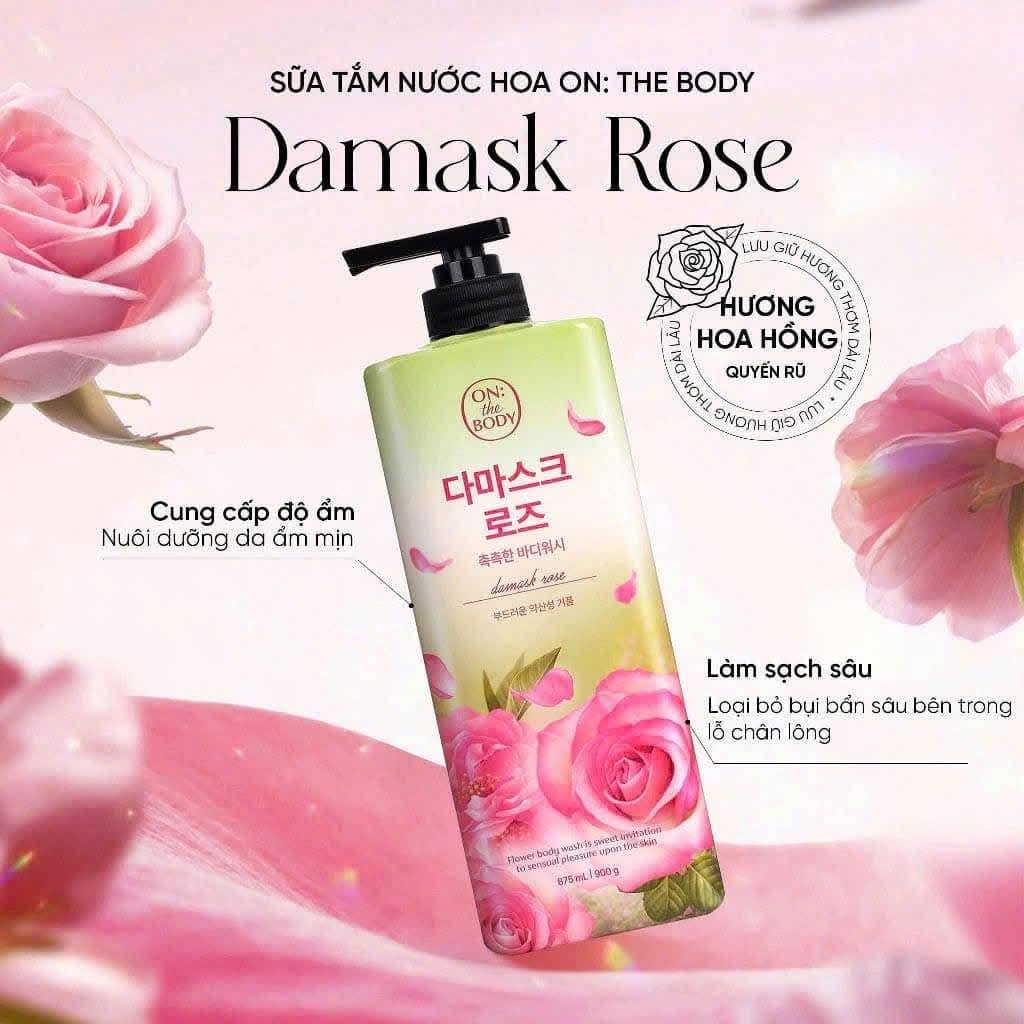 Sữa Tắm Dưỡng Ẩm Hương Nước Hoa On: The Body 990ml