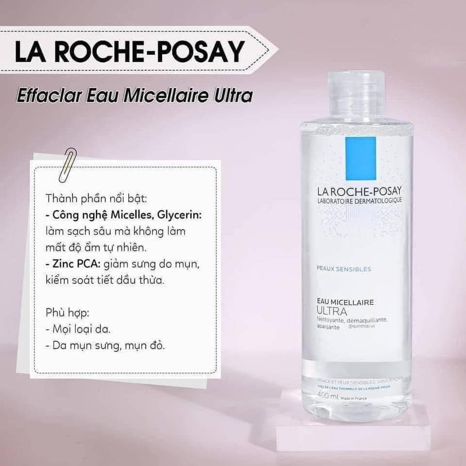 Nước Tẩy Trang La Roche Posay Effaclar Micellar Water Ultra