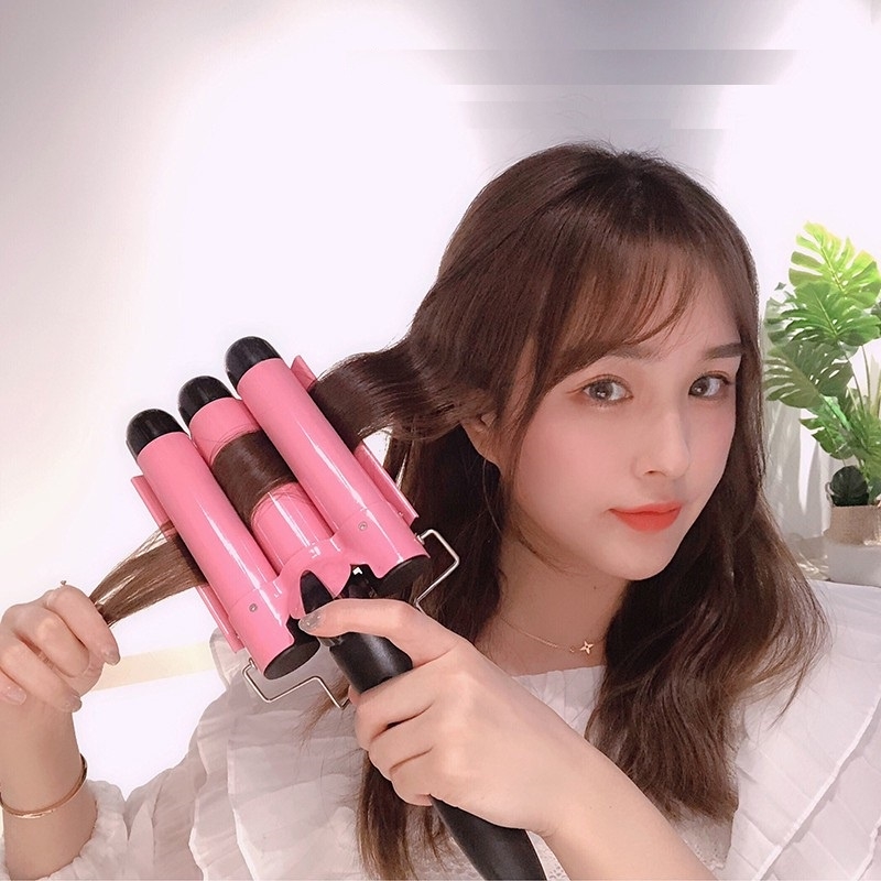 Máy Uốn Tóc Xoăn Sóng Nước 3 Trục Junma Hair Curler