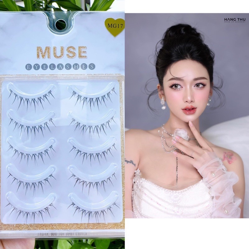 Lông Mi Giả Gân Trong Muse