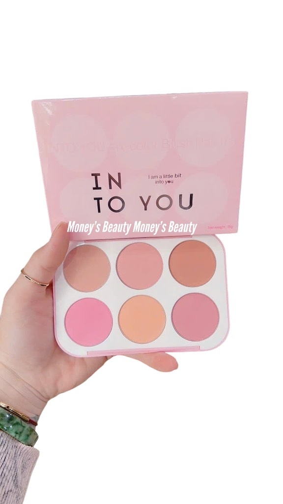 Bảng Má Hồng Into You Six-Color Blush Palette