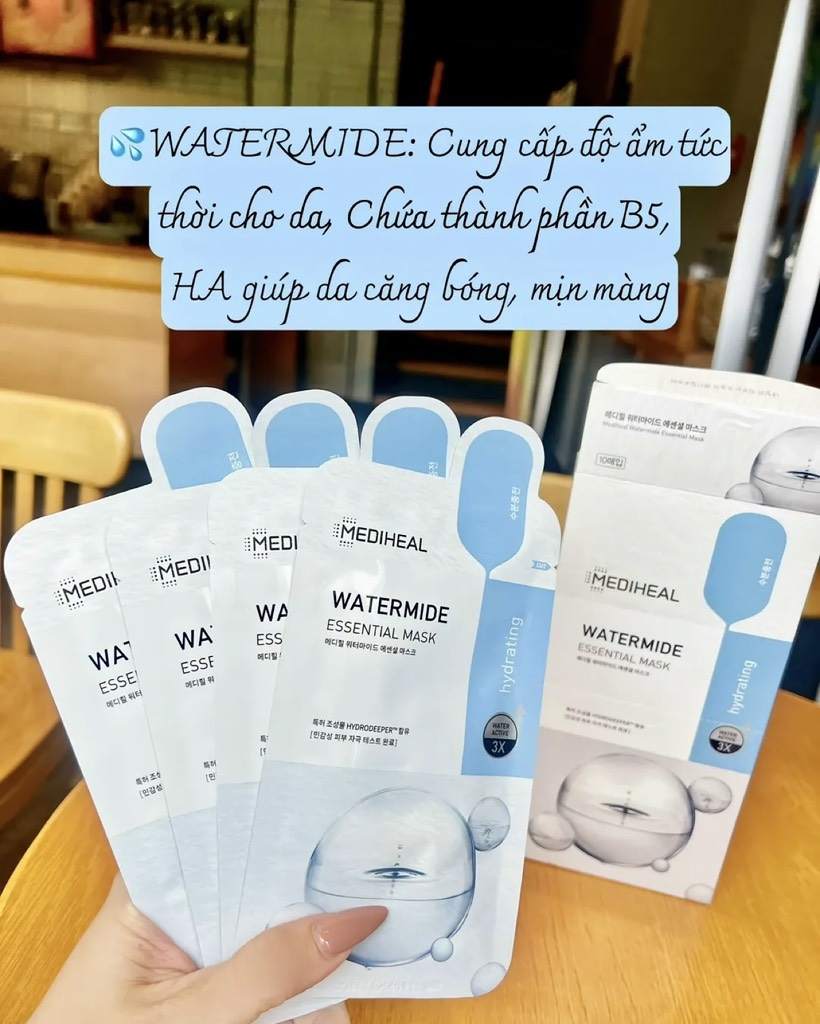 Mặt Nạ Dưỡng Ẩm Sâu, Chống Lão Hóa Mediheal Essence Mask 20ml (1 miếng)