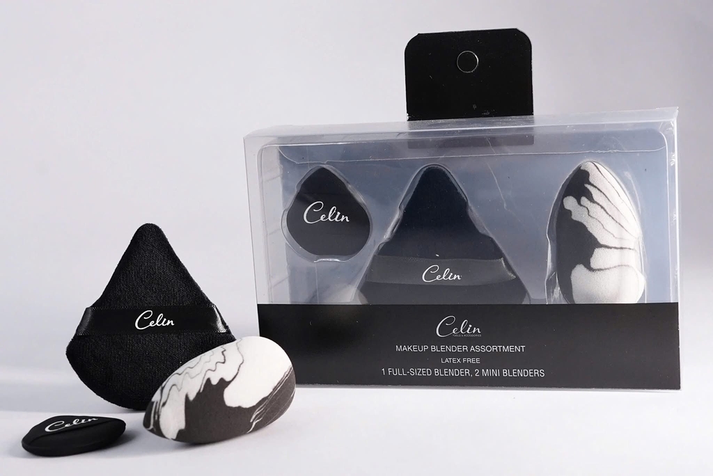 Set 3 Bông Mút Cá Nhân Celin