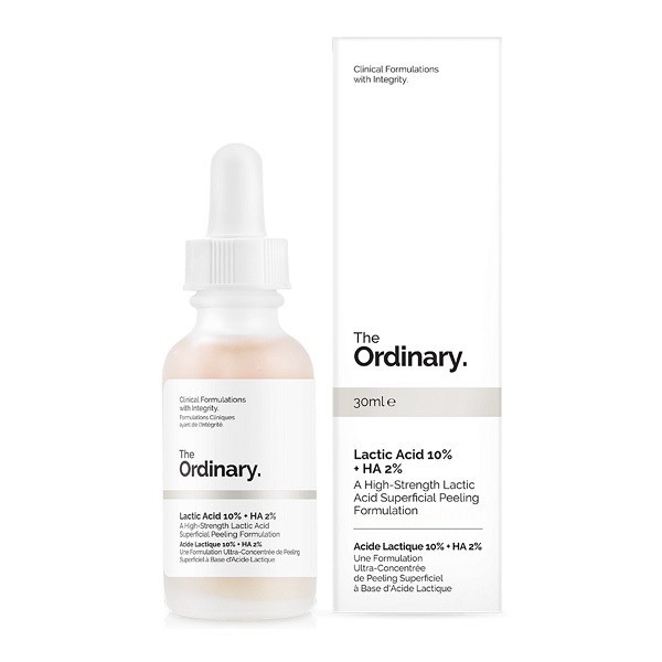 Tinh Chất Serum Tẩy Da Chết The Ordinary Lactic Acid + HA 2%