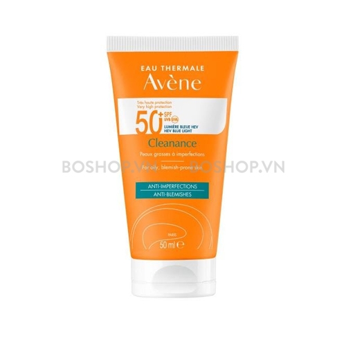Kem Chống Nắng Avene Cleanance Ultra-Light Anti-Blemishes SPF50+ 50mL