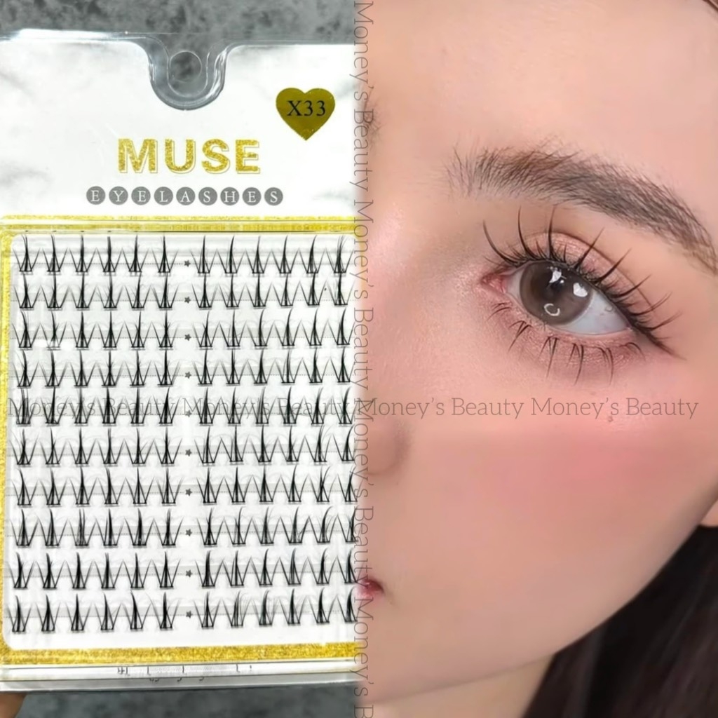 Lông Mi Giả Tách Sợi Mi Chùm Muse