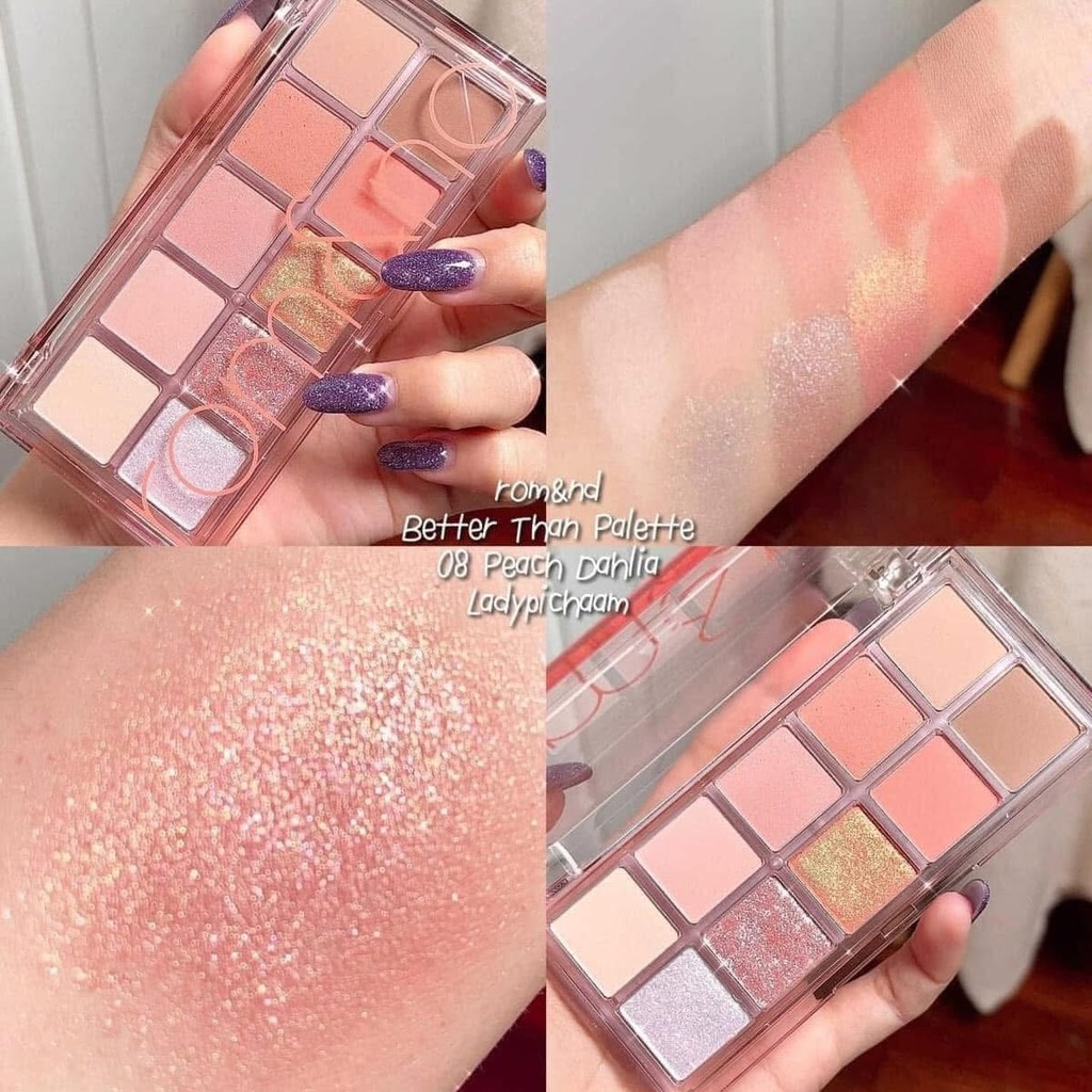 Bảng Phấn Mắt Romand Better Than Palette 10 Ô