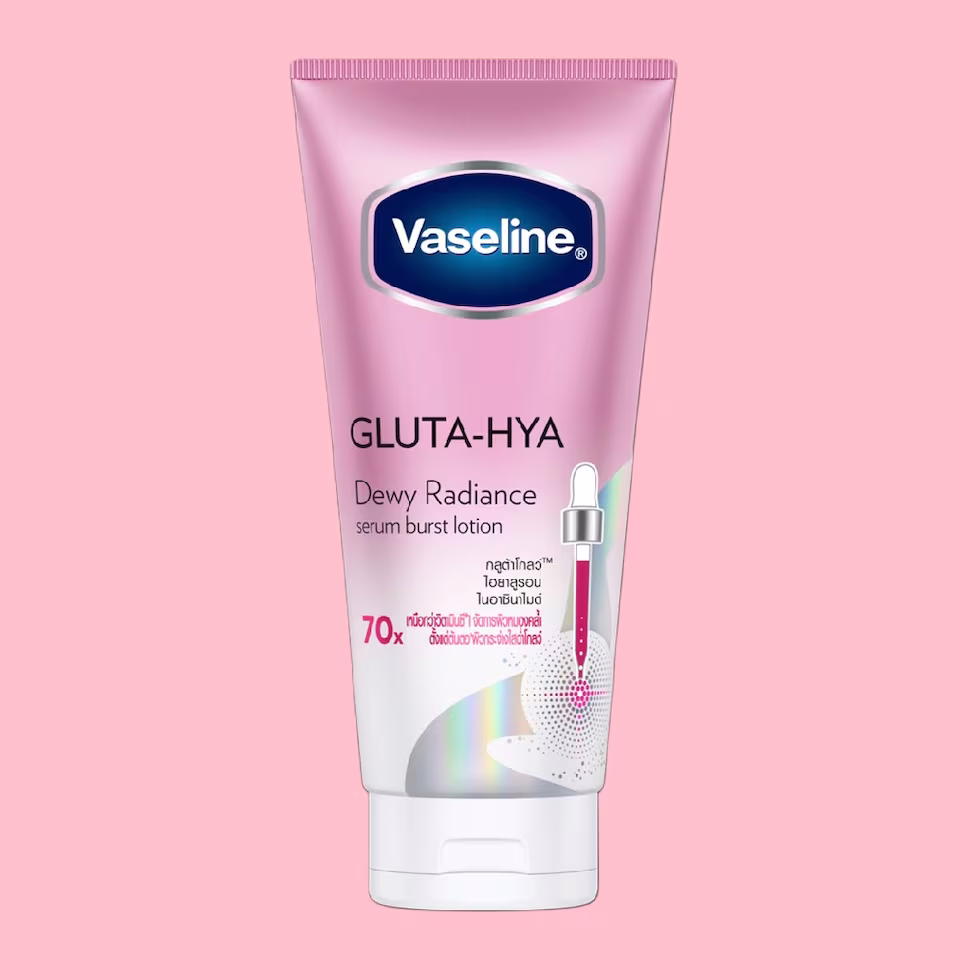 Sữa Dưỡng Thể Vaseline Healthy Bright Gluta Hya Serum Burst Lotion Dewy Radiance 70x