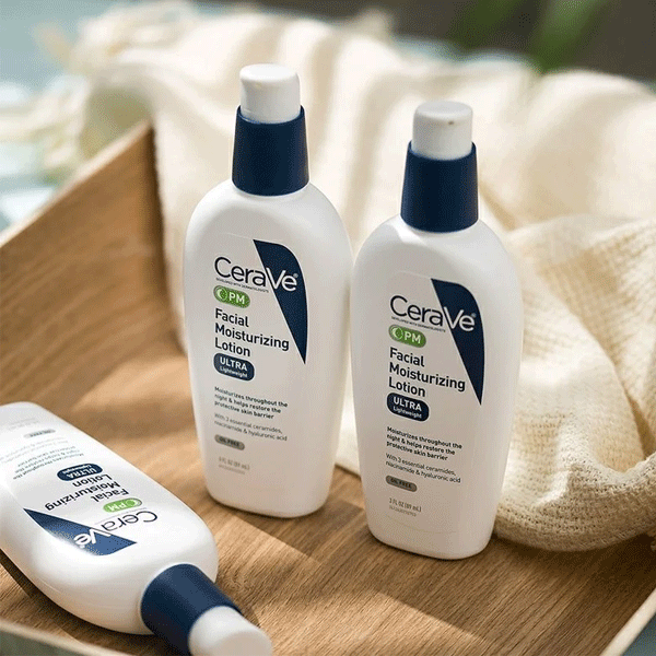 Kem Dưỡng CeraVe Facial Moisturizing Lotion PM Ultra Lightweight