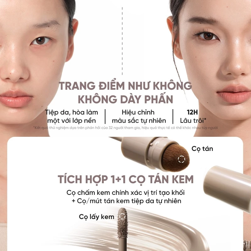 Kem Bắt Sáng & Kem Tạo Khối Judydoll Liquid Highlighter & Liquid Contour