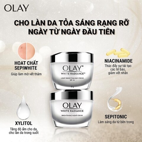 Kem Dưỡng Ban Ngày Olay Luminous Light Perfecting Cream