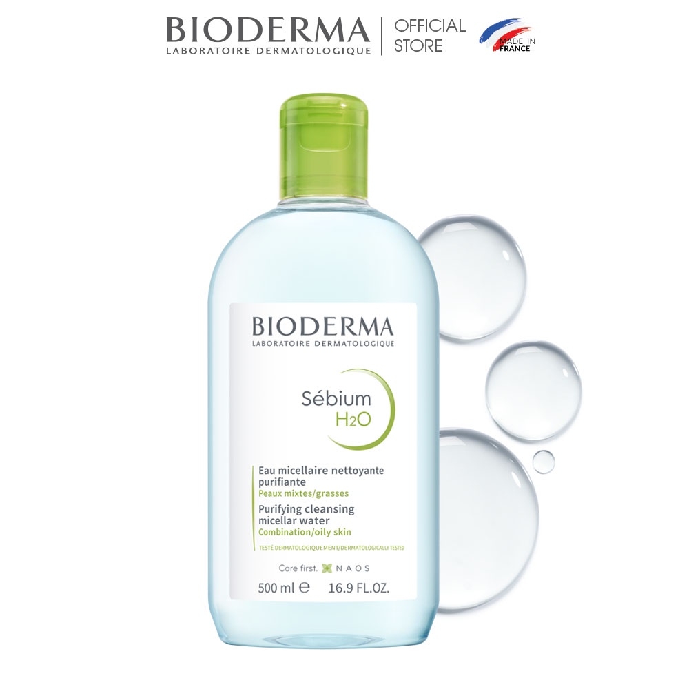 Nước Tẩy Trang Bioderma Sensibio H2O (Xanh)