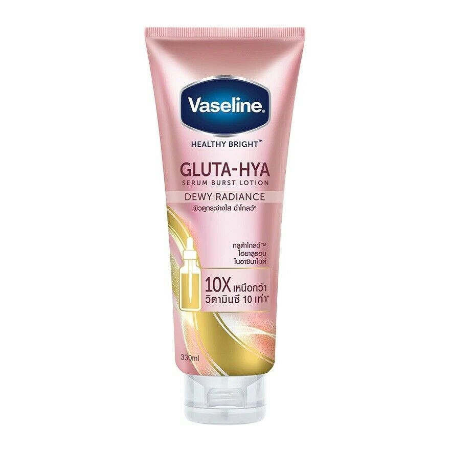 Sữa Dưỡng Thể  Vaseline Healthy Bright Gluta-Hya Serum Burst Lotion 330ml
