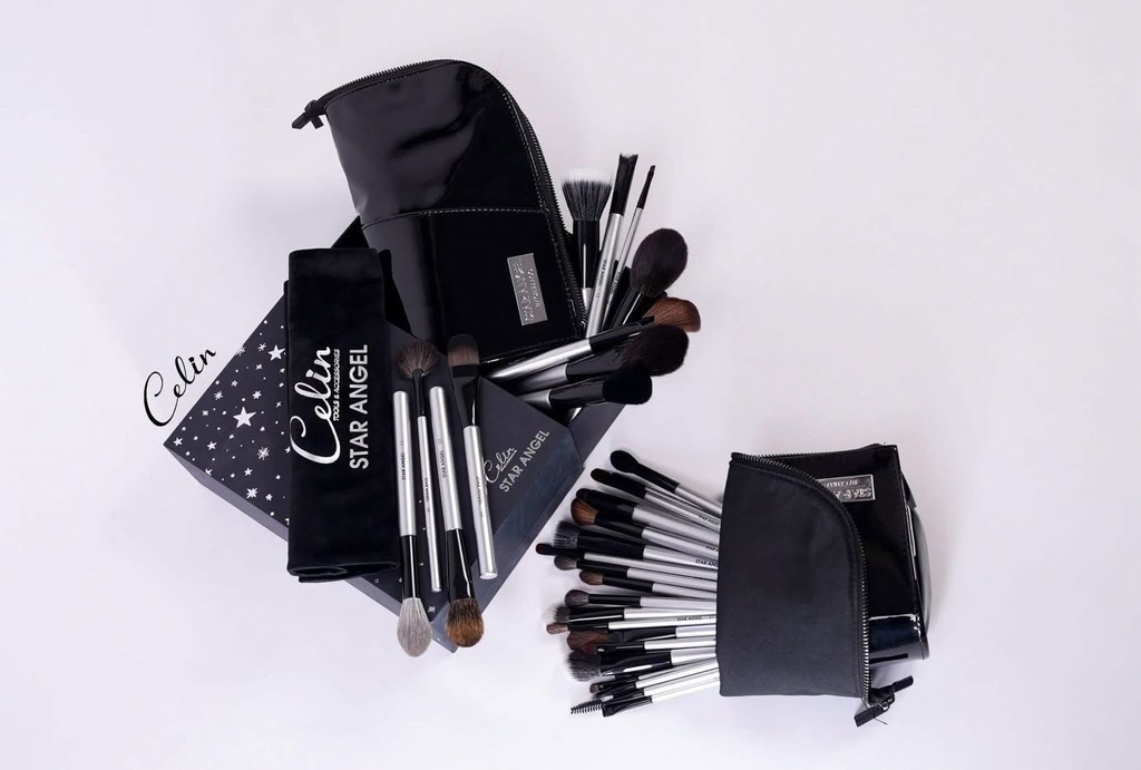Bộ Cọ Trang điểm Chuyên Nghiệp Celin Star Angel 36  Lông hú Cao Cấp
