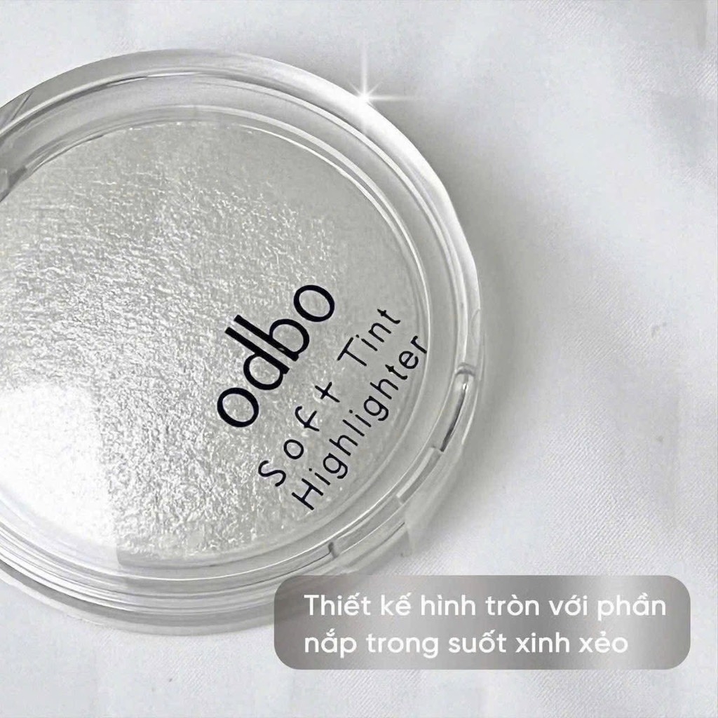 Phấn Bắt Sáng Odbo Soft Tint Highlighter Hộp