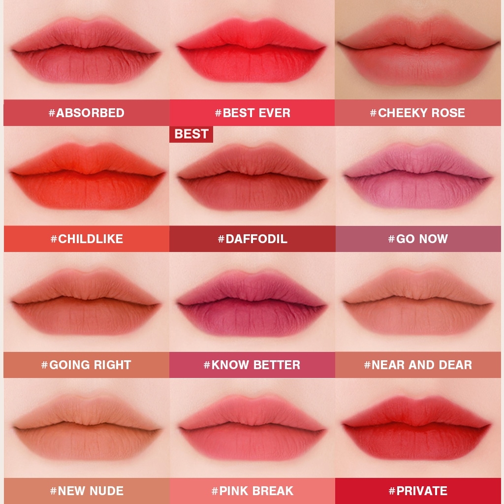 Son Kem 3CE Velvet Lip Tint 4g