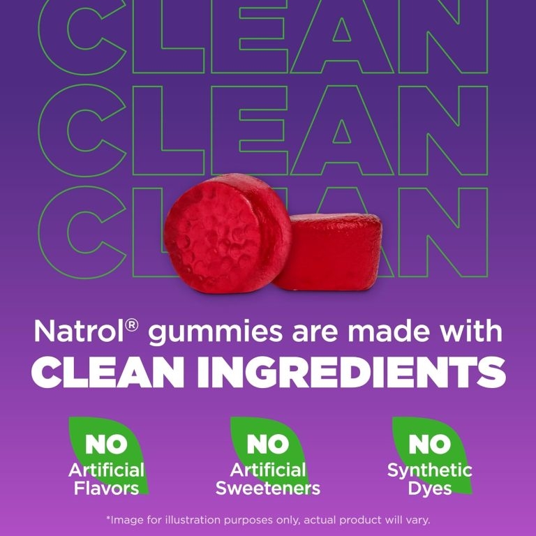 Kẹo Dẻo Ngủ Ngon Natrol Gummies Melatonin 5mg