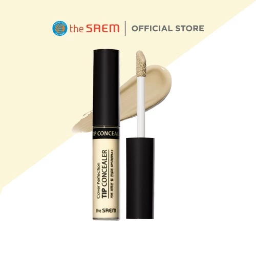 Che Khuyết Điểm The Saem Cover Perfection Tip Concealer SPF28/PA++ 6.5g