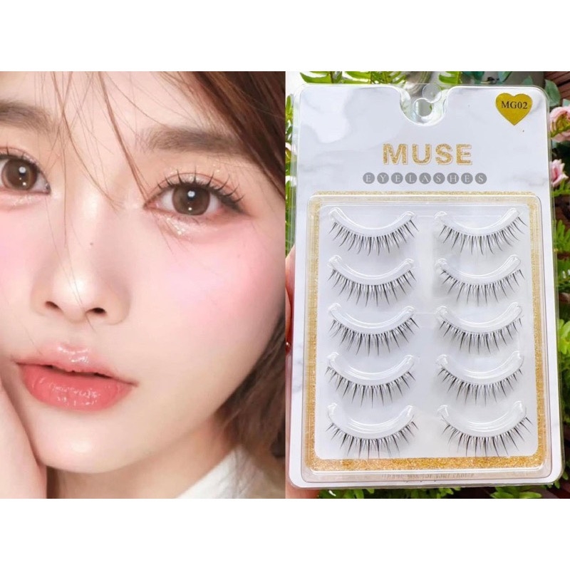 Lông Mi Giả Gân Trong Muse
