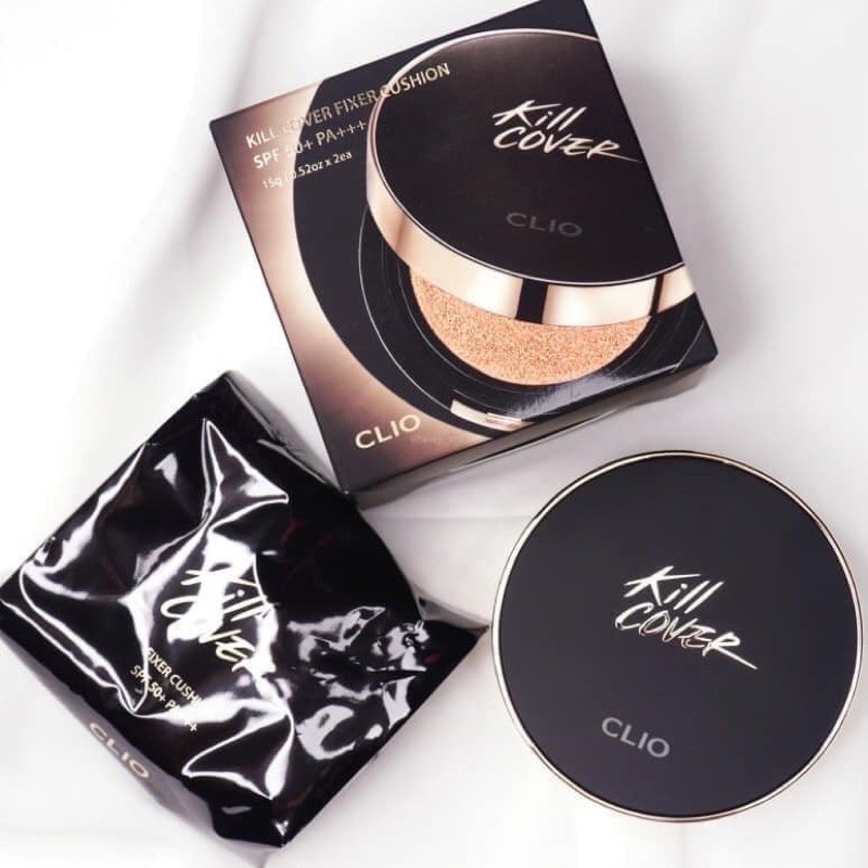Phấn Nước Clio Kill Cover Fixer Cushion SPF50+ PA+++