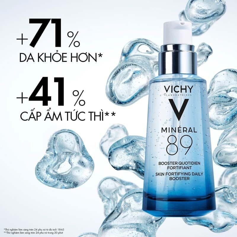 Serum Vichy Dưỡng Chất Khoáng Cô Đặc Vichy Mineral 89 Skin Fortifying Daily Booster