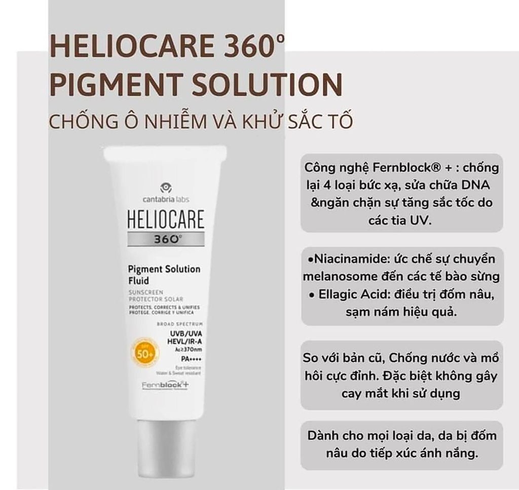 Kem Chống Nắng Heliocare SPF50