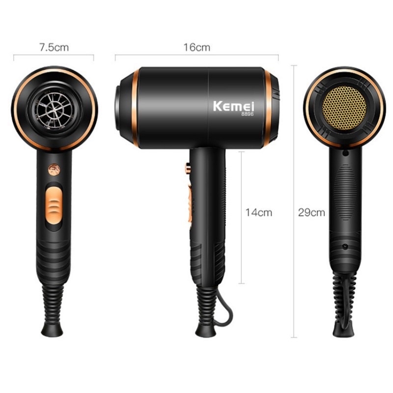 Máy Sấy Kemey KM-8896 Professional Hair Dryer